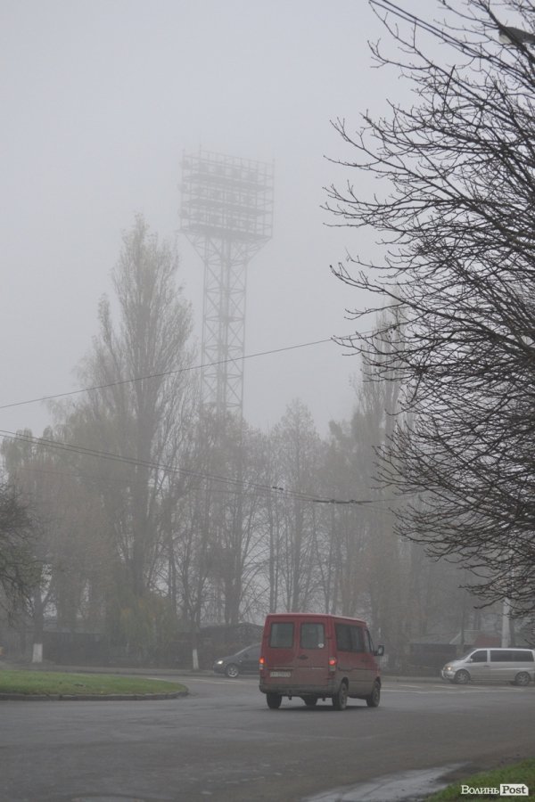 Луцьк у тумані. ФОТО