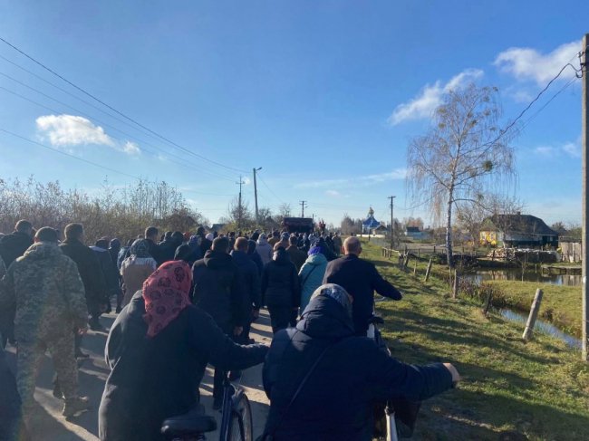 Волиняни провели в останню путь Героя Віталія Козловського