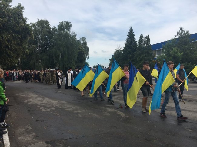 У Горохові зустріли загиблого на Сході волинянина. ФОТО