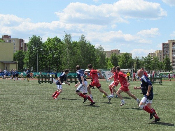 Волинські журналісти грали у футбол в Литві