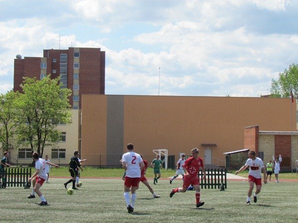 Волинські журналісти грали у футбол в Литві