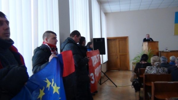 Автомайдан у Маневичах. ФОТО