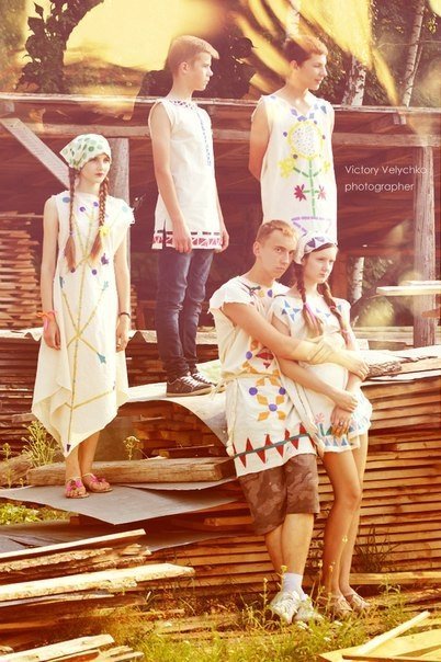 Показ етно-моди в селі на Волині. ФОТО