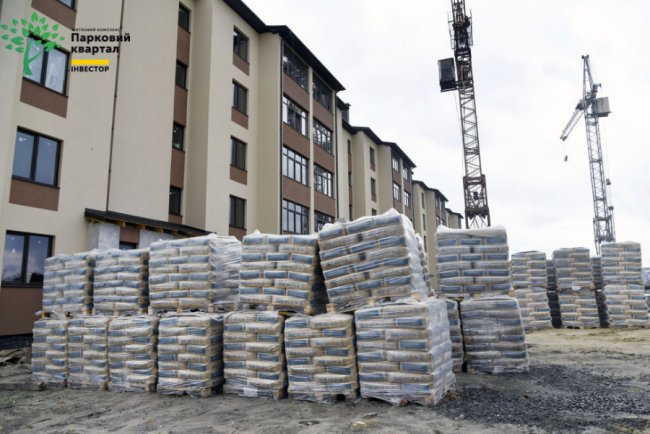 ЖК «Парковий квартал», який у Ковелі зводить «Інвестор», зазеленів. ФОТО