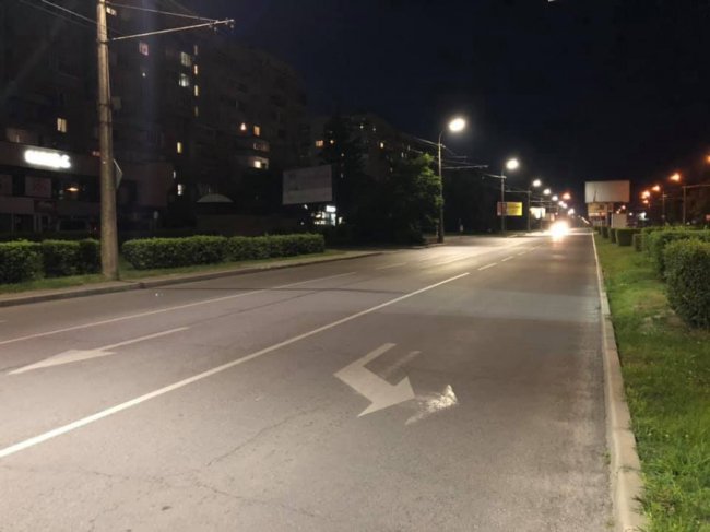 На одному з проспектів Луцька встановили нове LED-освітлення. ФОТО