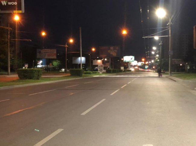 На одному з проспектів Луцька встановили нове LED-освітлення. ФОТО