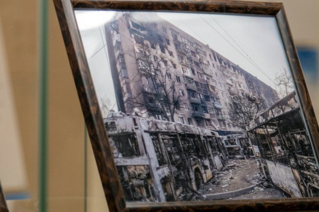 У Луцьку відкрили виставку, присвячену легендарному «Азову»