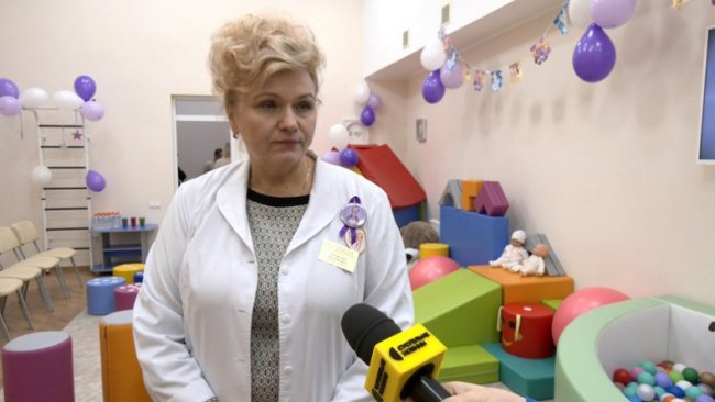 У волинському перинатальному центрі влаштували захід для дітей-«поспішайок». ВІДЕО