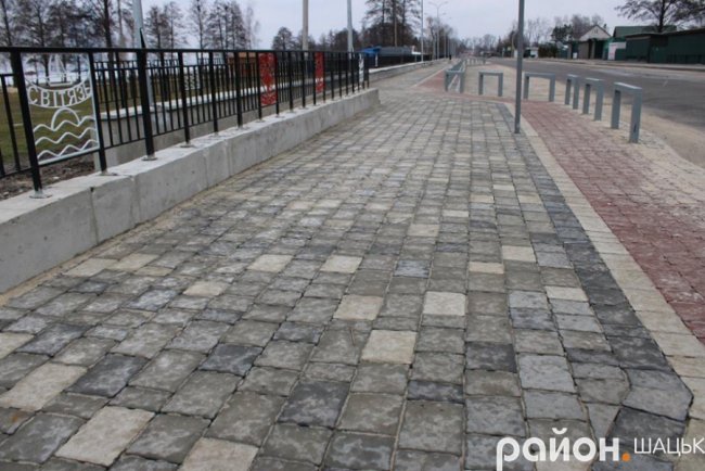 Показали, який вигляд має оновлена набережна Світязю. ФОТО