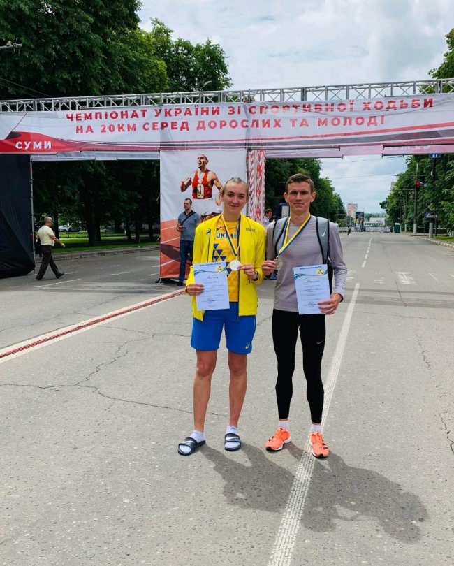 Волиняни здобули 4 срібні медалі на чемпіонаті України зі спортивної ходьби