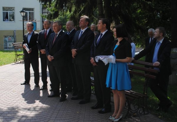 До знаку міст-партнерів Луцька доєднався Білосток. ФОТО