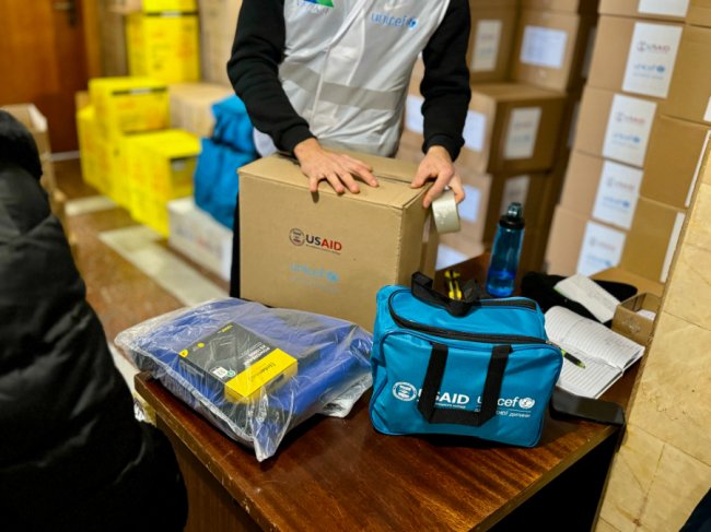 Діти на Волині отримали подарунки від фонду ООН