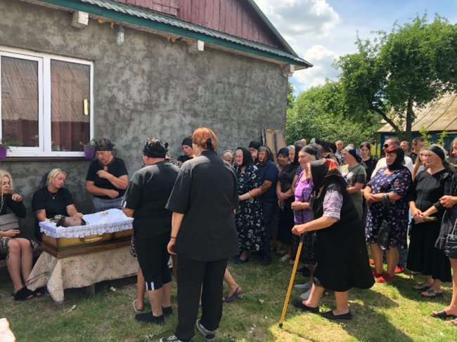 На Волині попрощалися з 21-річним Героєм Дмитром Ципком