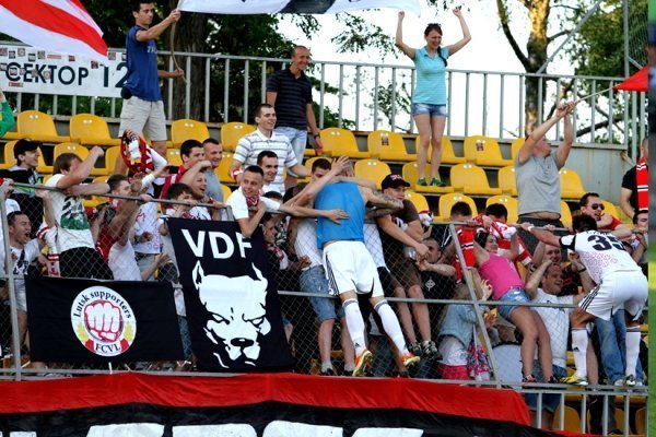 Як «Волинь» святкувала «прописку» в Прем'єр-лізі. ФОТО 