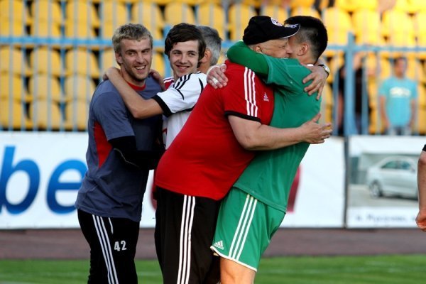 Як «Волинь» святкувала «прописку» в Прем'єр-лізі. ФОТО 