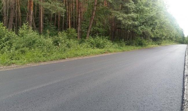 Ремонтують дорогу між  райцентрами Рожище і Ківерці. ФОТО