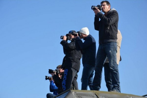 Європейські журналісти відвідали луцький аеродром. ФОТО