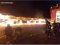 У Золотоноші за лічені хвилини згоріли 12 автобусів. ВІДЕО