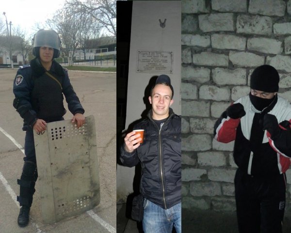 «Беркут» в соцмережах: зброя, м'язи і гола наречена. ФОТО