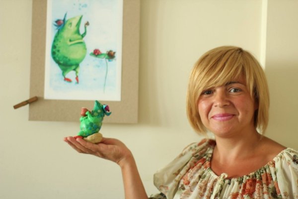 У Луцьку діти ліпили анімаційних персонажів з пластиліну. ФОТО