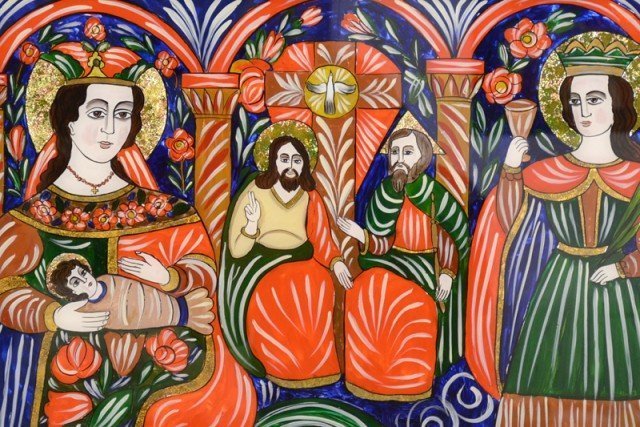 У Луцьку – виставка незвичних ікон на склі