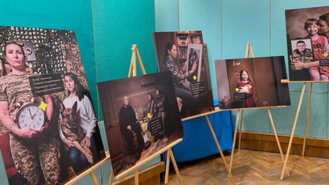 На Волині презентували фотовиставку, присвячену загиблим на сході військовим