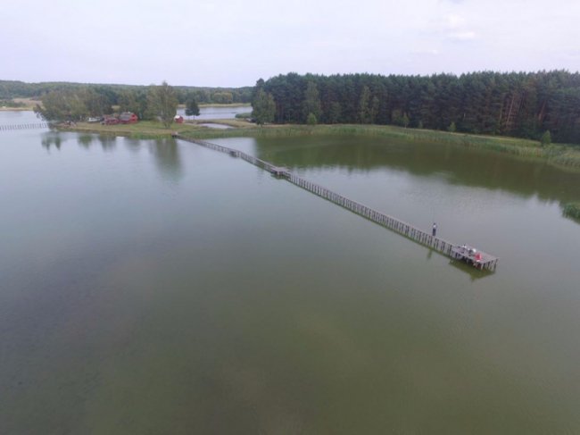 Любомльські ставки з висоти пташиного польоту