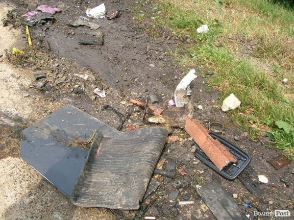 Аварія на ковельській трасі: фото з місця трагедії