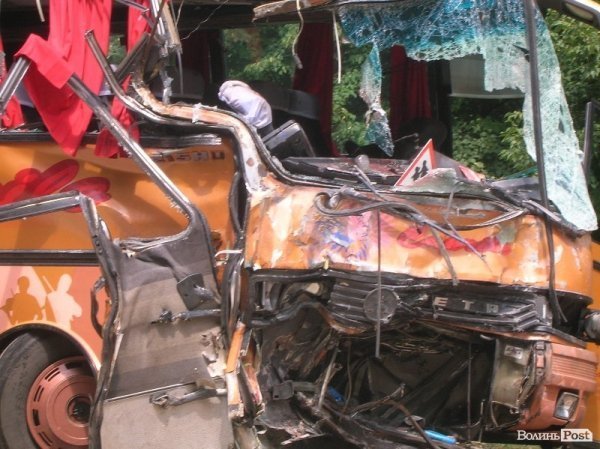 Аварія на ковельській трасі: фото з місця трагедії