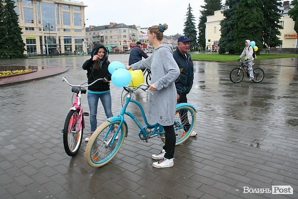 Велодень у Луцьку. ФОТО