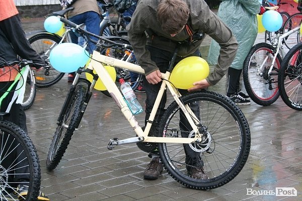 Велодень у Луцьку. ФОТО