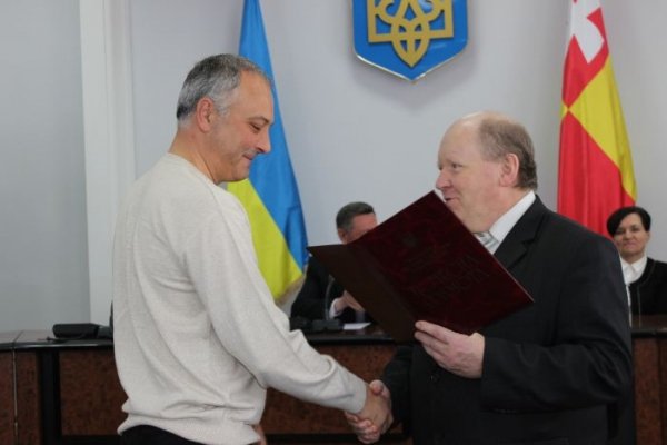 Луцькі комунальники святкують професійне свято. ФОТО