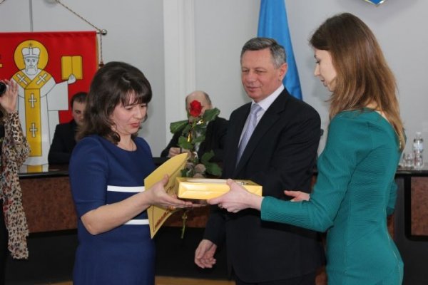 Луцькі комунальники святкують професійне свято. ФОТО