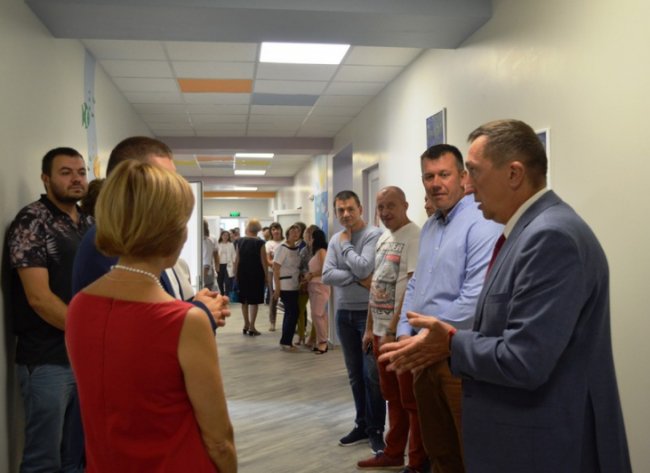 У Ковелі відкрили перший поверх нової дитячої поліклініки. ФОТО