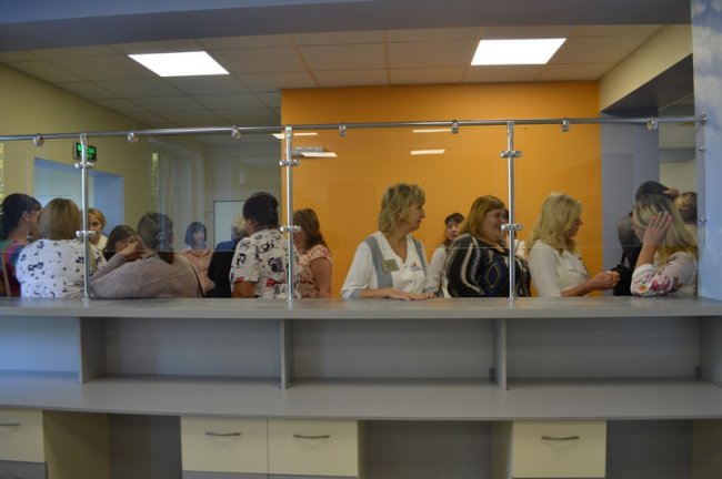 У Ковелі відкрили перший поверх нової дитячої поліклініки. ФОТО