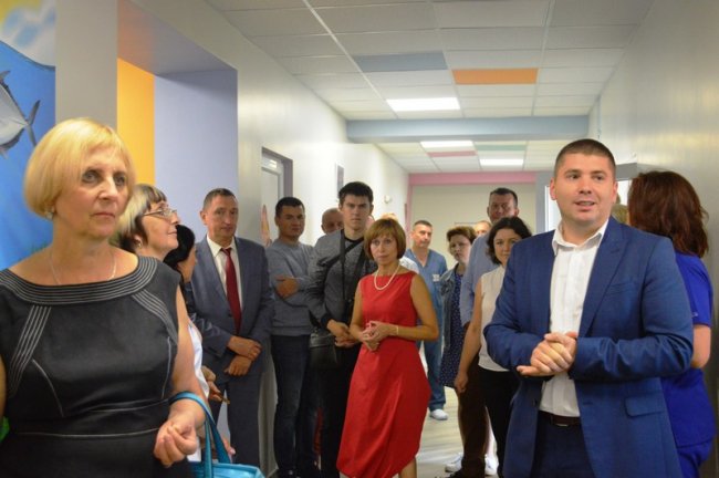 У Ковелі відкрили перший поверх нової дитячої поліклініки. ФОТО