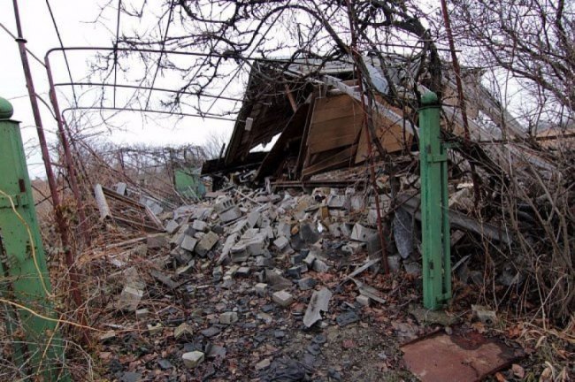 Зруйноване Водяне. ФОТО