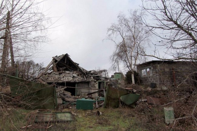 Зруйноване Водяне. ФОТО