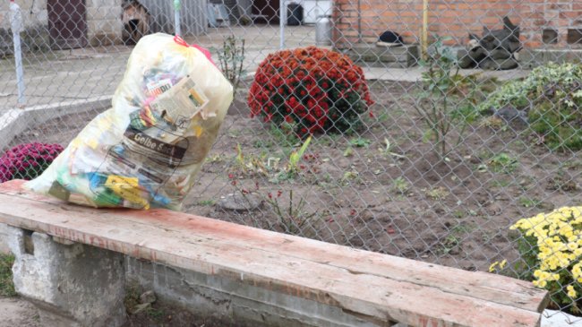 «Жовтий мішок»: у Підгайцівській громаді вперше збирали вторсировину. ФОТО