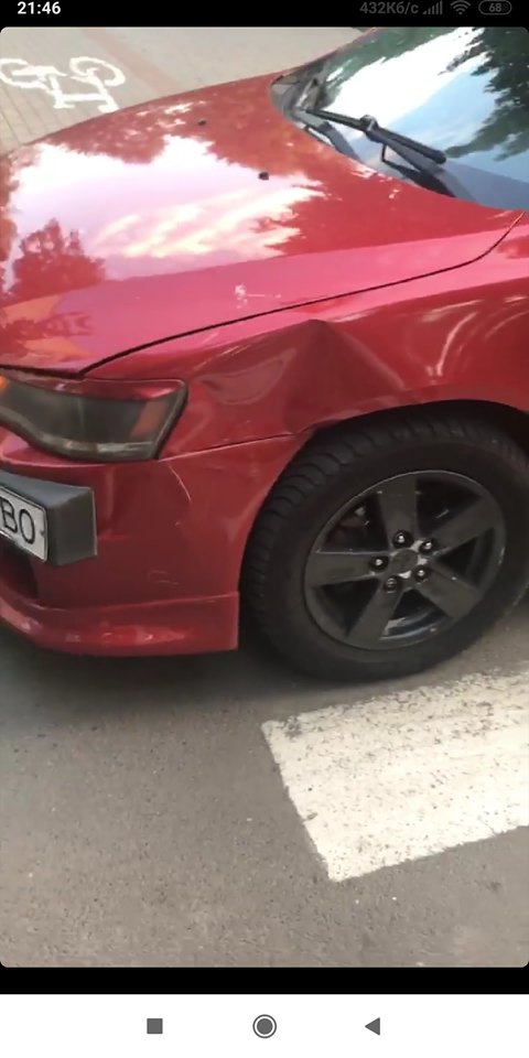 У Луцьку на «зебрі» збили хлопчика-велосипедиста