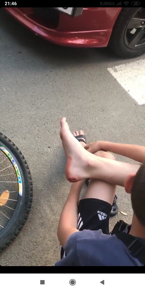 У Луцьку на «зебрі» збили хлопчика-велосипедиста