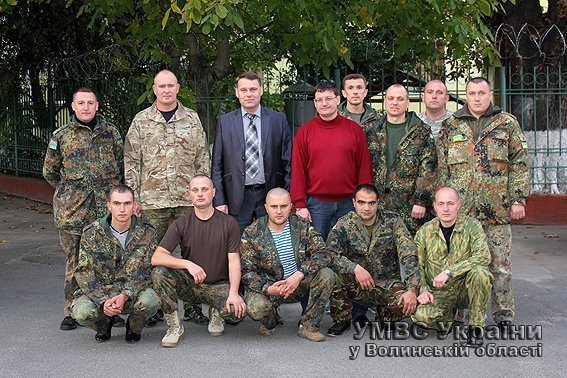 Черговий загін волинських військових вирушив на схід України. ФОТО