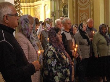 У луцькому соборі молилися за загиблих журналістів