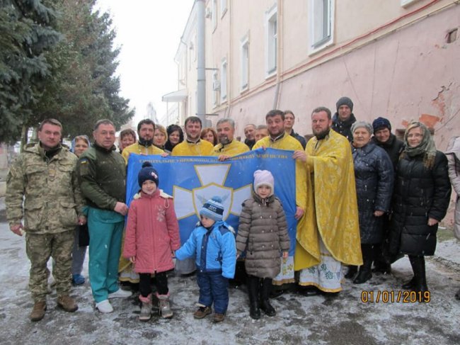 У військовому госпіталі в Луцьку освятили каплицю