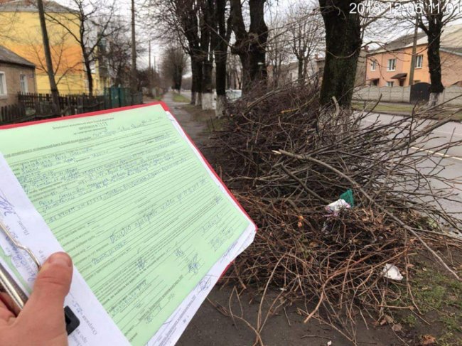 На двох вулицях у Луцьку жителі влаштували сміттєзвалище. ФОТО