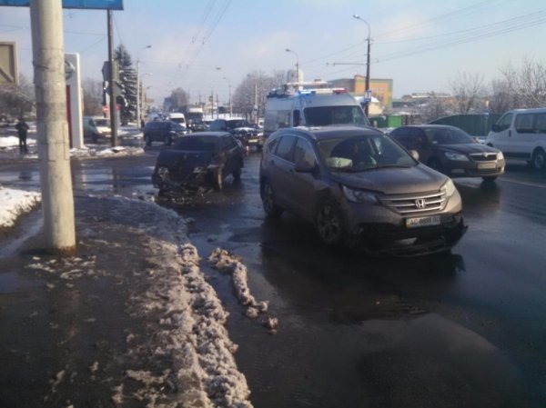 У Луцьку - ДТП на Рівненській. ФОТО
