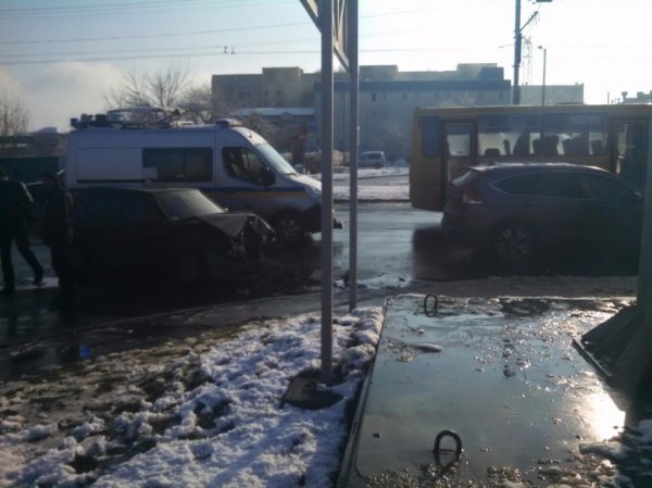 У Луцьку - ДТП на Рівненській. ФОТО