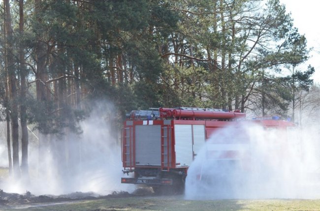 Як працювали разом волинські лісівники і рятувальники на протипожежних навчаннях. ФОТО, ВІДЕО