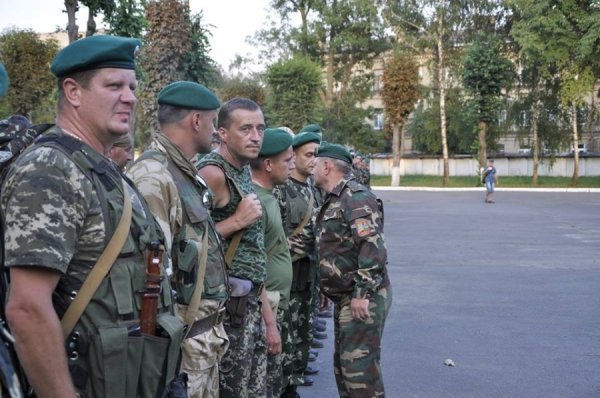 Луцькі прикордонники повернулись зі Сходу. ФОТО