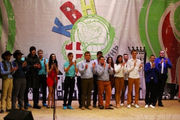 У Луцьку визначили переможця Всеукраїнської ліги КВН «Волинь». ФОТО